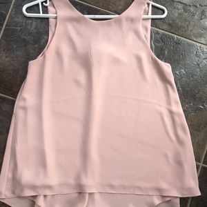 RW & Co. Blush Pink Blouse with bow detail - XS